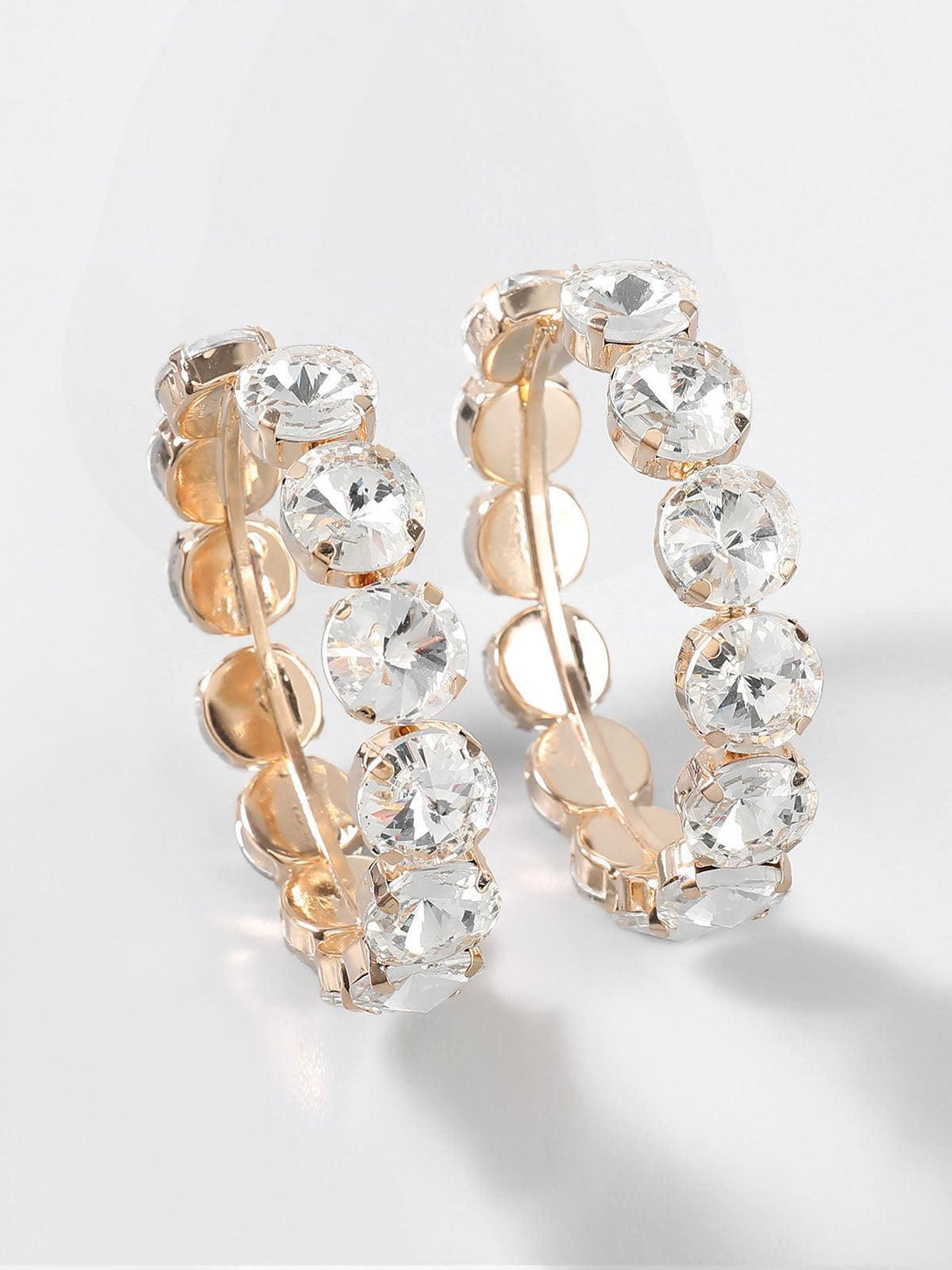 Terra Diamante Hoop Earrings - Mew Mews