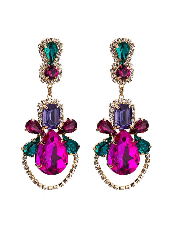 Isador Gem Drop Earrings - Mew Mews Fashion